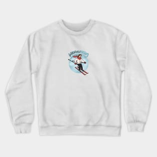 Wieniawskiing Crewneck Sweatshirt